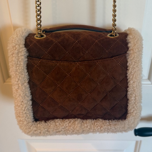 Ralph Lauren Suede Small Bradley Convertible Bag - Picture 8 of 16